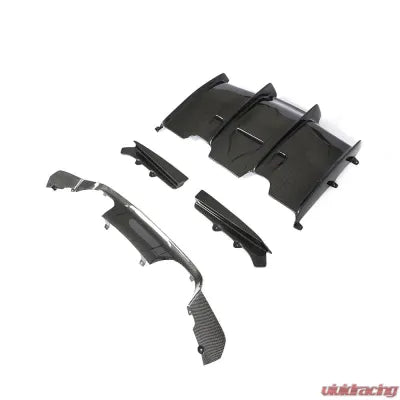 Vivid Racing VR-M3M4-F80F82F83-612 VR Aero Carbon Fiber Rear Diffuser V2 BMW M3 | M4 | F80 | F82 | F83