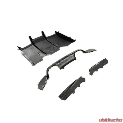 Vivid Racing VR-M3M4-F80F82F83-612 VR Aero Carbon Fiber Rear Diffuser V2 BMW M3 | M4 | F80 | F82 | F83