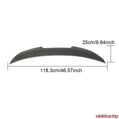 Vivid Racing VR-E92M3MT-615 VR Aero Carbon Fiber Rear Trunk Spoiler V1 BMW 3 Series E92 | M3 | M-Tech