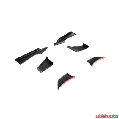 Vivid Racing VR-M3M4-F80F82F83-601 VR Aero Carbon Fiber Canards BMW M3 | M4 | F80 | F82 | F83