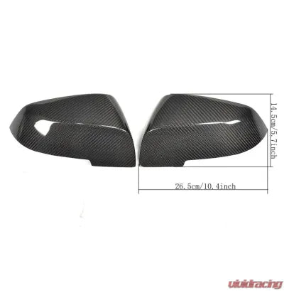 Vivid Racing VR-F10F18-F06F12-605 VR Aero Carbon Fiber+ABS Side Mirror Cover BMW 5/6/7 Series F10| F18 | F06 | F12 | F01 | F02