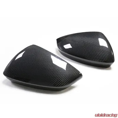 Vivid Racing VR-A3RS3-605 VR Aero Carbon Fiber Mirror Covers with Lane Assist Audi A3 RS3 LHD 2021-2022