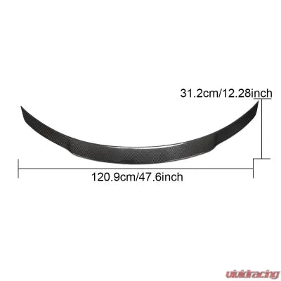 Vivid Racing VR-C117AMG-611 VR Aero Carbon Fiber Rear Trunk Spoiler V1 Mercedes AMG C117 2013-2018