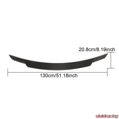 Vivid Racing VR-W222-614 VR Aero Carbon Fiber Rear Trunk Spoiler Mercedes S-Class W222 2013-2021