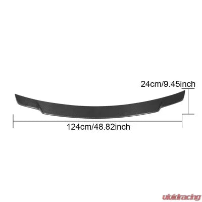 Vivid Racing VR-CLSW218-614 VR Aero Carbon Fiber Rear Trunk Spoiler Mercedes CLS350 | CLS63 AMG Sport W218 2012-2017