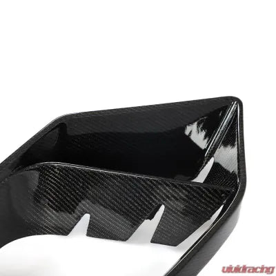 Vivid Racing VR-GT50GT53-FOGC VR Aero Carbon Fiber Fog Light Air Vent Trim Covers Mercedes AMG GT 53 2019-2024