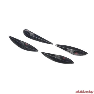 Vivid Racing VR-M3M4-618 VR Aero Carbon Fiber Front Bumper Canards V5 BMW M3 G80 | M4 G82 G83 2021-2024