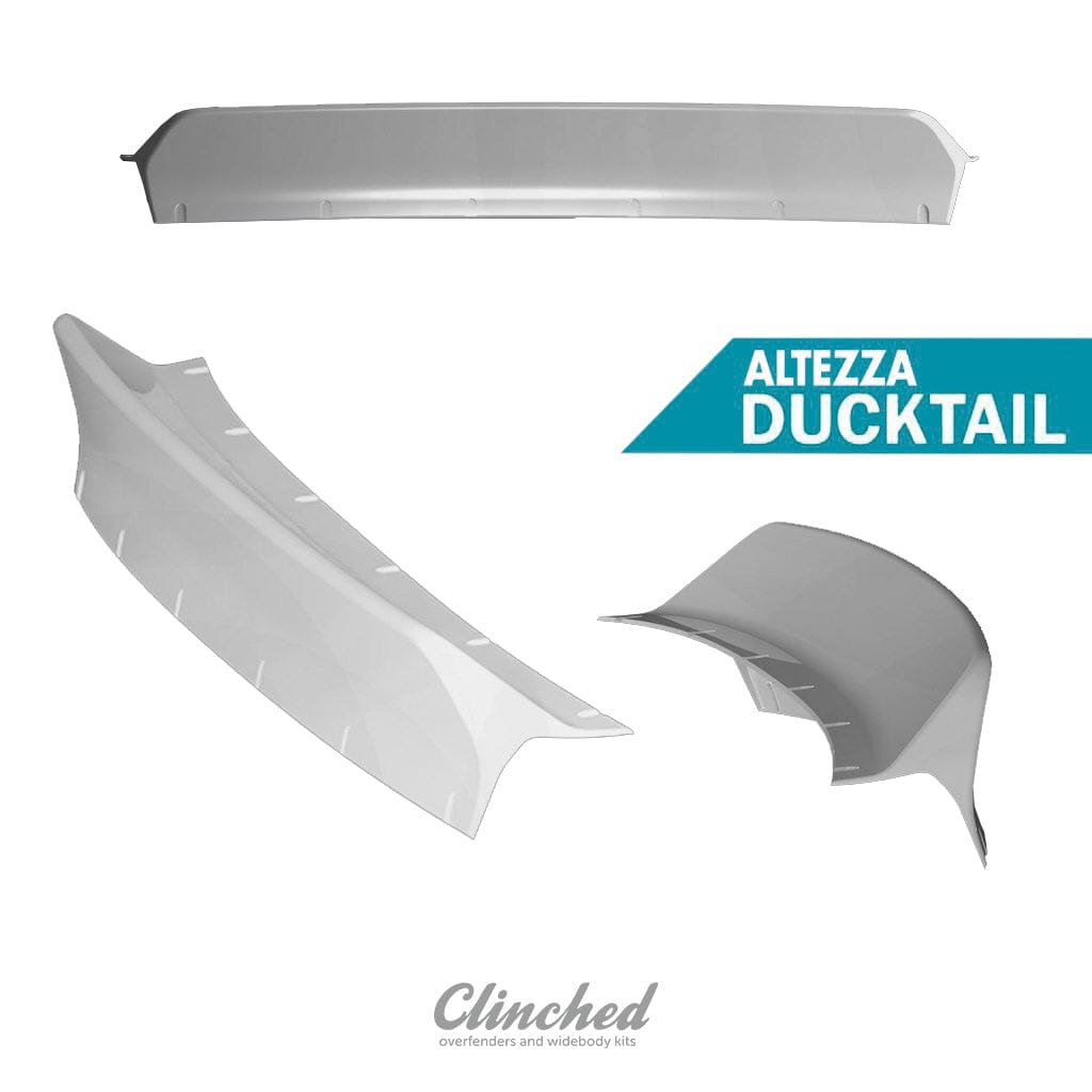 Clinched Lexus IS300 Ducktail Spoiler