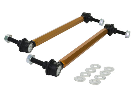 Whiteline KLC140-335 Universal Sway Bar Link - Adjustable Ball Style - 10mm Ball Stud 330-355mm