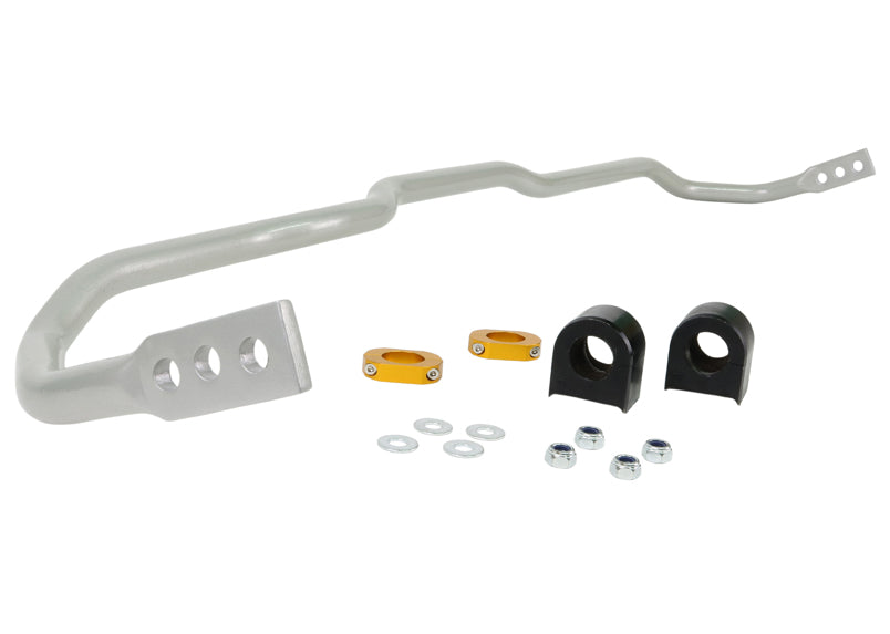 Whiteline BWF19XZ Front Sway Bar - 24mm 3 Point Adjustable to Suit Audi, Seat, Skoda and Volkswagen PQ35 Fwd
