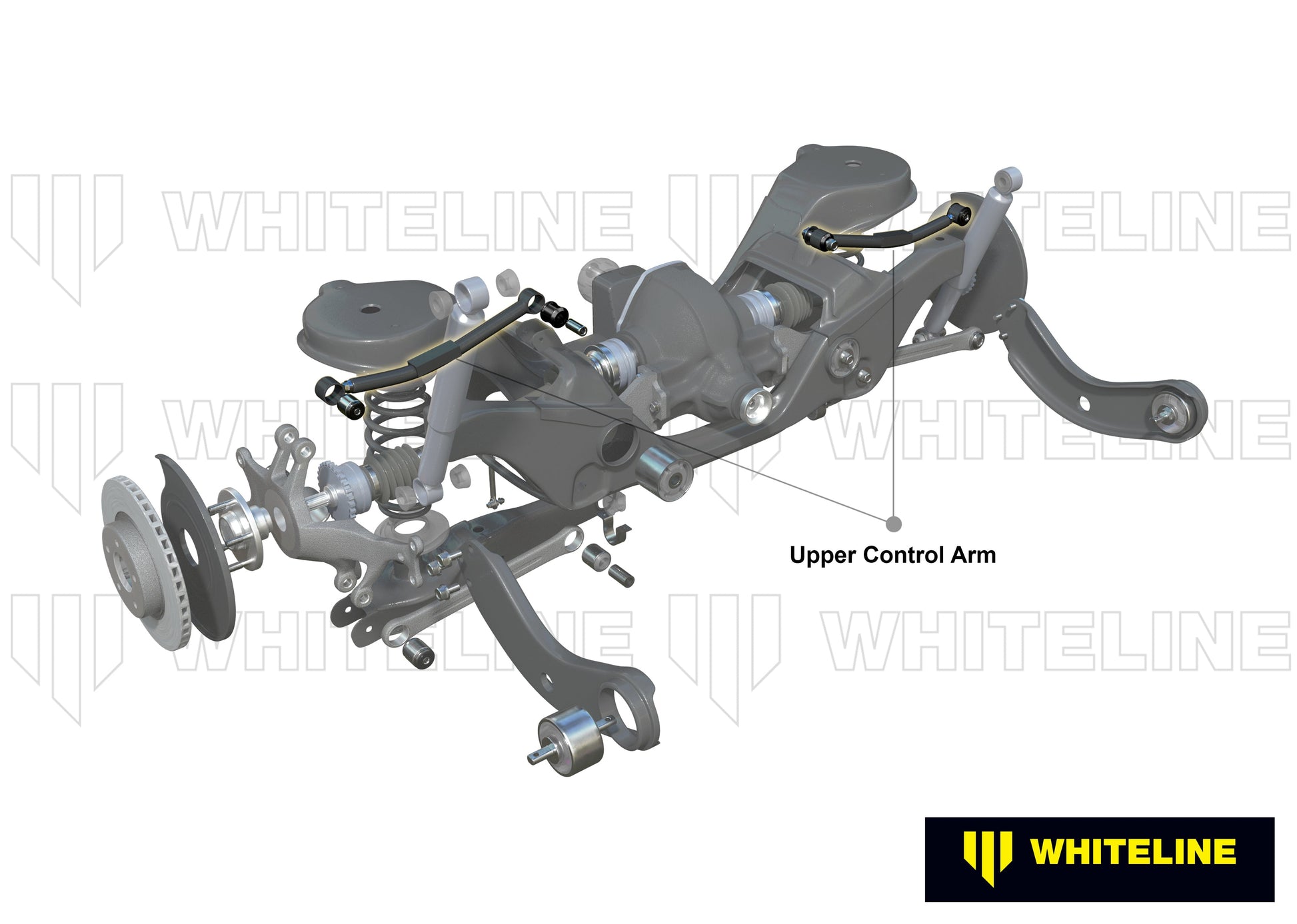 Whiteline WA402 Rear Control Arm Upper - Arm to Suit Ford Focus, Mazda3 and Volvo C30, S40