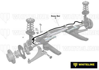 Whiteline BBF39Z BMW 3 Series and E36 Front Sway Bar - 27mm 3 Point Adjustable (Inc. M3 & E36)