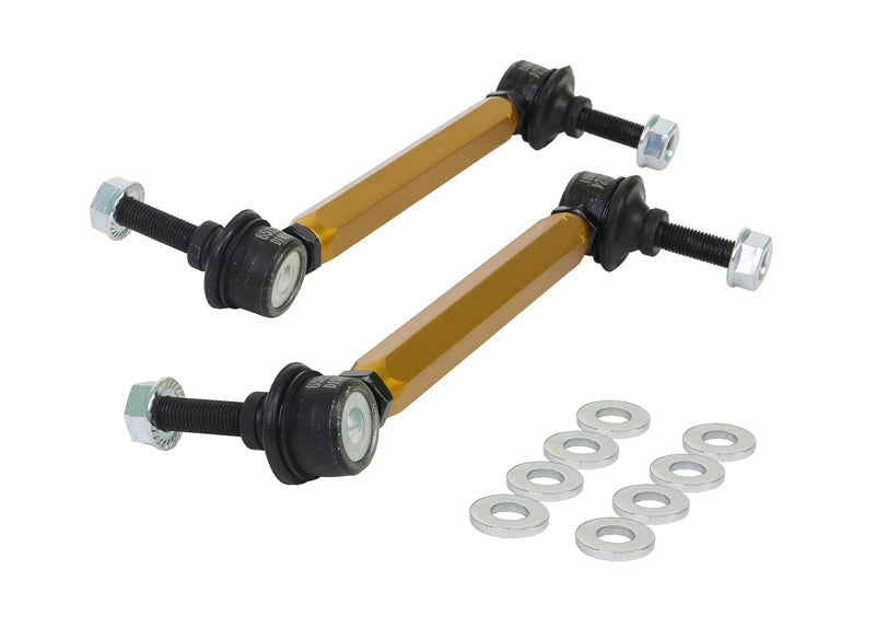 Whiteline KLC140-215 Universal Sway Bar Link - Adjustable Ball Style - 10mm Ball Stud 210-235mm