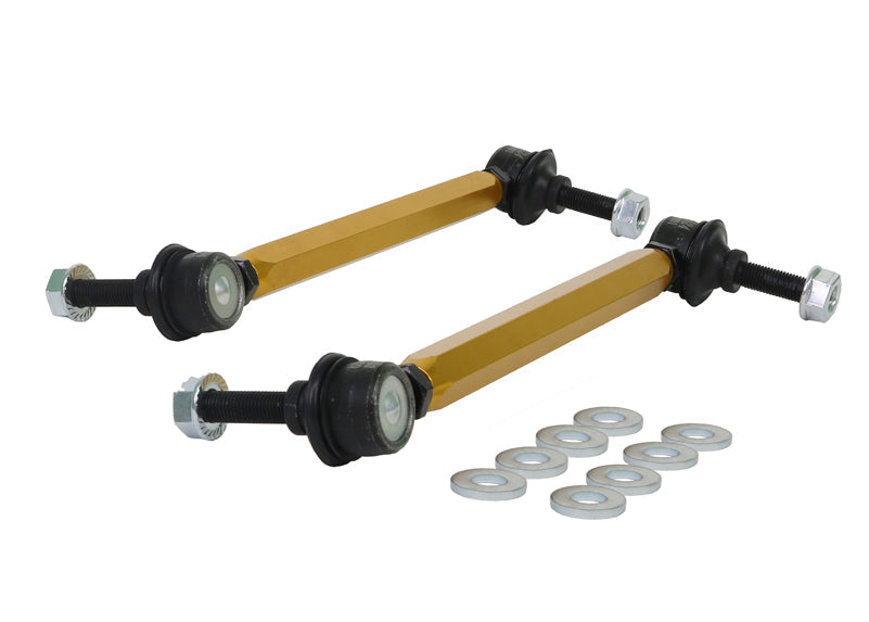Whiteline KLC140-255 Universal Sway Bar Link - Adjustable Ball Style - 10mm Ball Stud 250-275mm
