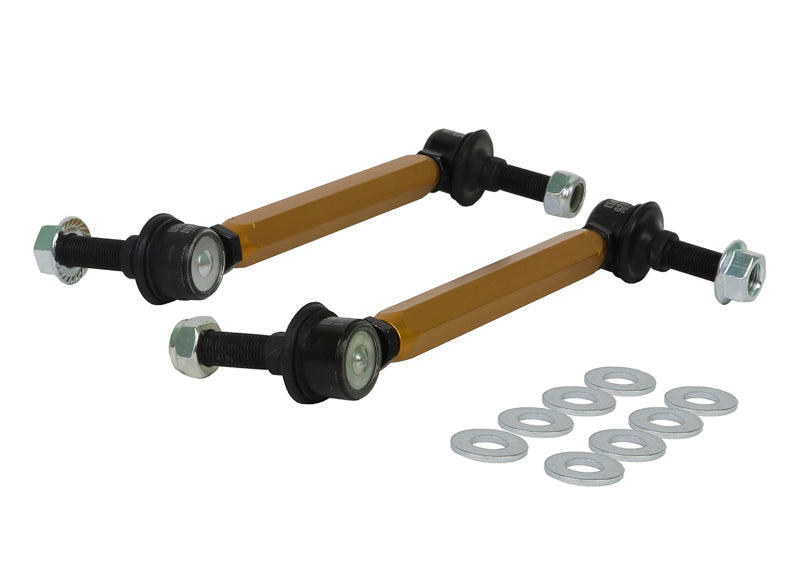 Whiteline KLC180-215 Universal Sway Bar Link - Adjustable Ball Style - 12mm Ball Stud 210-235mm
