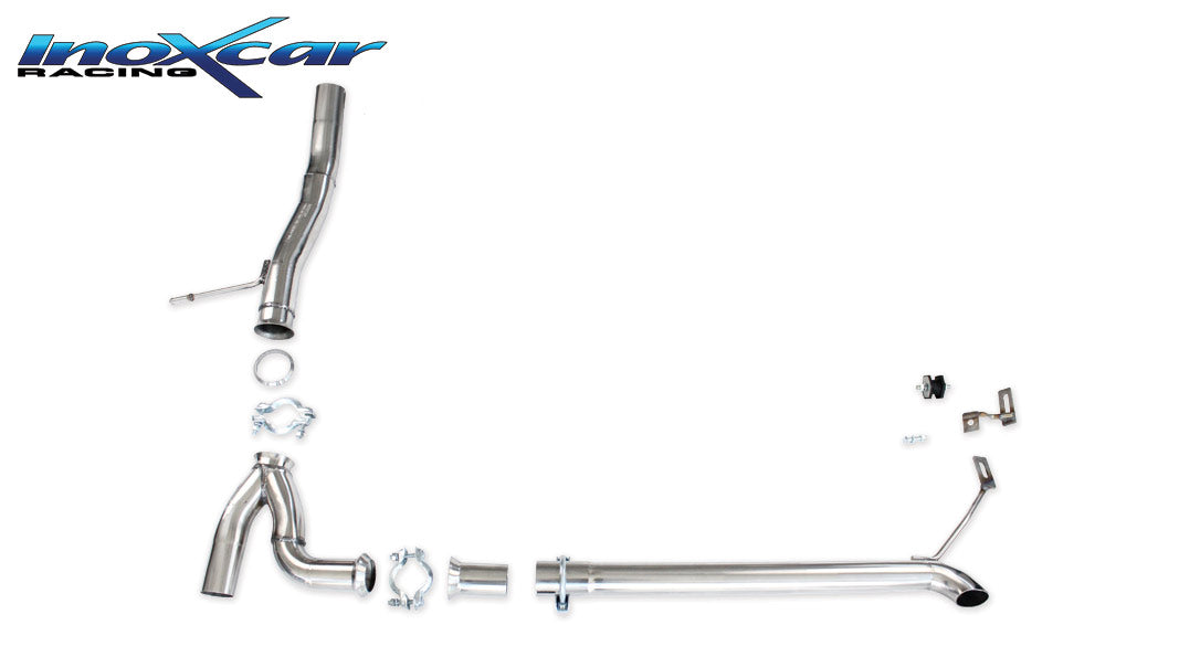 InoXcar Renault Megane IV GT 1.6 TCE Left & Right Rear Silencer