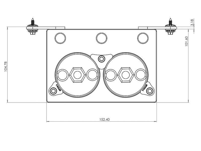 Integrated Engineering Dual Fuel Pump Surge Tank Kit ML Performance US