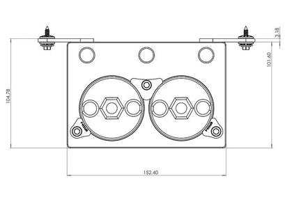 Integrated Engineering Dual Fuel Pump Surge Tank Kit ML Performance US