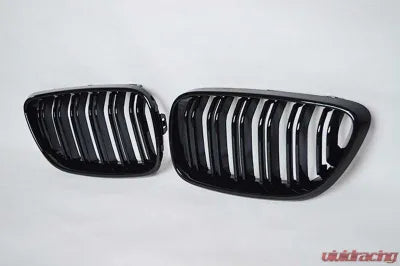 Vivid Racing VR-M2F22-GRILL VR Aero Carbon Fiber Front Grill Glossy BMW F87 M2 | F22 | 228i | 235i 2014-2015