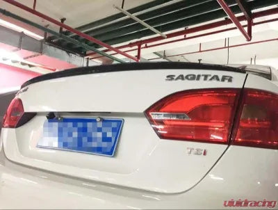 Vivid Racing VR-JETTASAGI-611 VR Aero Carbon Fiber Rear Trunk Spoiler Volkswagen Jetta | Sagitar 2011-2014