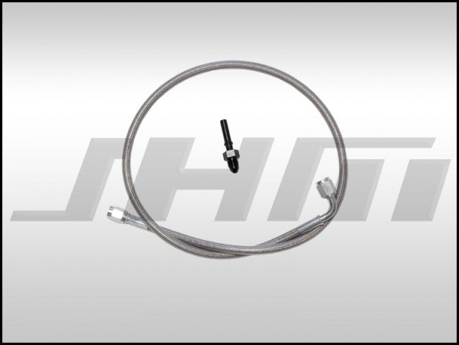 JHM Clutch Slave Line-Stainless Braided Clutch Line Kit for B5-S4-C5 A6-allroad