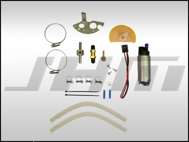 JHM Fuel Pump Upgrade Kit-High-Flow 255 LPH w/ Drop-In Adapter and hardware for B7 A4-RS4
