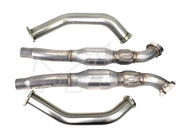 JHM Audi B8 B8.5 C7 3.0T High-Flow Cat Downpipes (Inc. S4, A6, Q5 & SQ5)