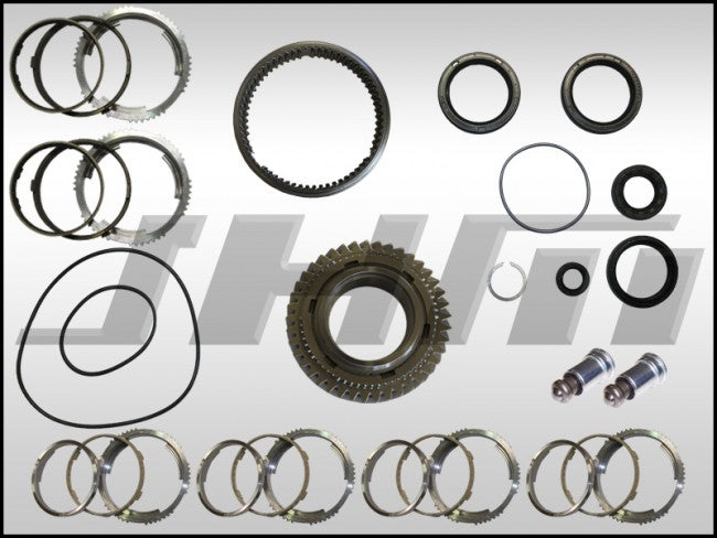 JHM Transmission Rebuild Kit-0A3 MT (JHM-Performance)-FULL-1-2 Collar Update-2nd Gear for B7-RS4