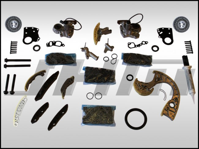 JHM Timing Chain Service Kit (JHM-OEM) for B6-B7 S4-C6 A6 and C5 allroad w chain 4.2L 40v - FULL PLUS