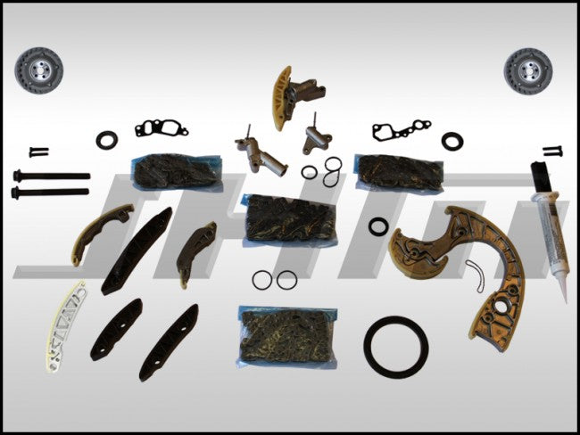 JHM Timing Chain Service Kit (JHM-OEM) for B6-B7 S4-C6 A6 and C5 allroad w chain 4.2L 40v - INTERMEDIATE PLUS