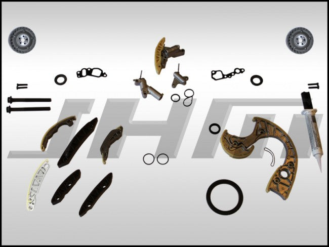 JHM Timing Chain Service Kit (JHM-OEM) for B6-B7 S4-C6 A6 and C5 allroad w chain 4.2L 40v - INTERMEDIATE