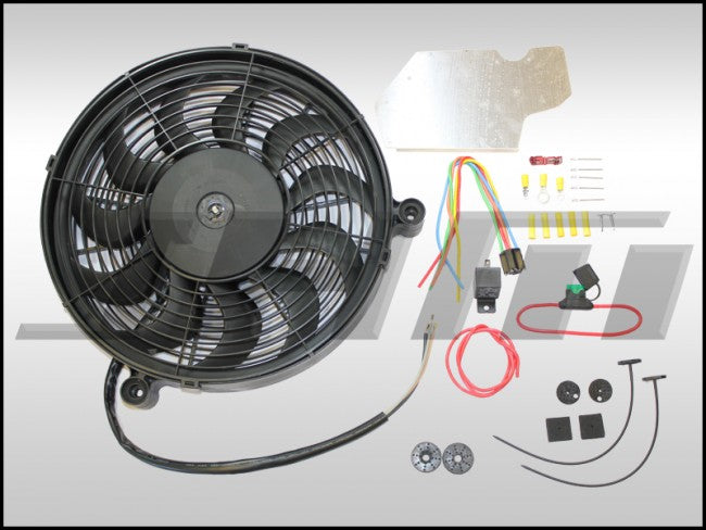 JHM Electric Fan Kit V2 (EFK) High or Medium Flow for B5-S4-C5 A6-allroad with 2.7T