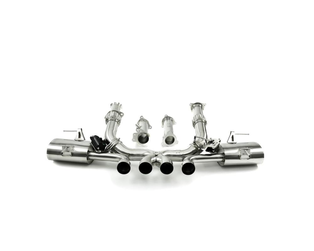 Kline Innovation KL-CORVTT-C8Z06-100-CS-SS 100 Cell Cat Pipe Set Chevrolet Corvette C8 Z06