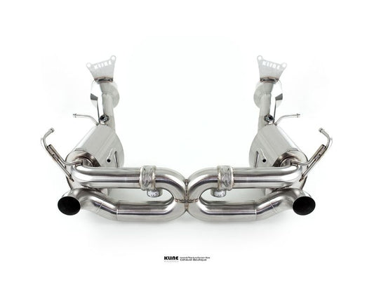Kline Innovation KL-FER-458SP-100-CS-SS 100 Cell Cat Pipe Set Ferrari 458 Speciale