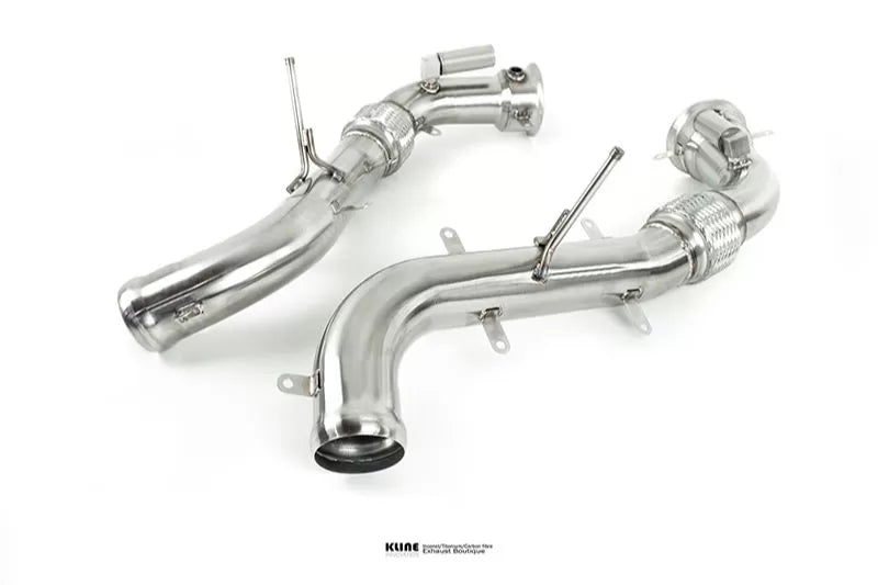 Kline Innovation KL-MC-765LT-200-CS-SS 200 Cell Cat Pipe Set McLaren 765LT