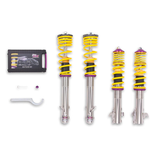 KW Audi Seat Skoda Volkswagen Variant 1 Coilover kit (8V A3, 5F Leon ST, Octavia III & MK7 Golf) | ML Performance UK 