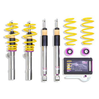 KW Audi Seat  Skoda Volkswagen Variant 3 Coilover kit (8V A3, 5F Leon, MK6 Golf & Octavia III) | ML Performance UK 