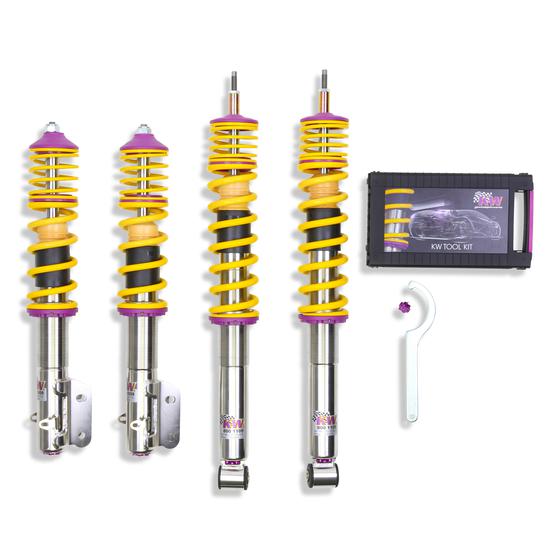 KW Audi Skoda Volkswagen Variant 3 Coilover kit (8Y S3, Octavia & MK8 Golf) | ML Performance UK 