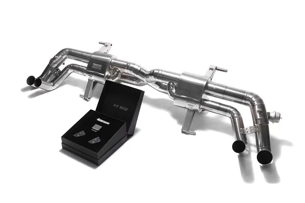 Armytrix Titanium Series Titanium Valvetronic Exhaust System Lamborghini Huracan LP610
