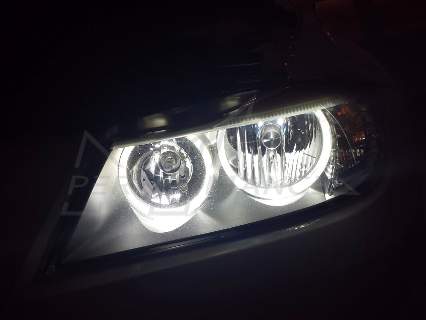 LUX BMW E90 LCI HALOGEN V3 Angel Eyes