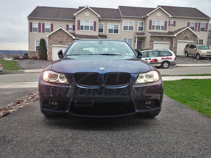 LUX BMW E90 LCI HALOGEN V3 Angel Eyes