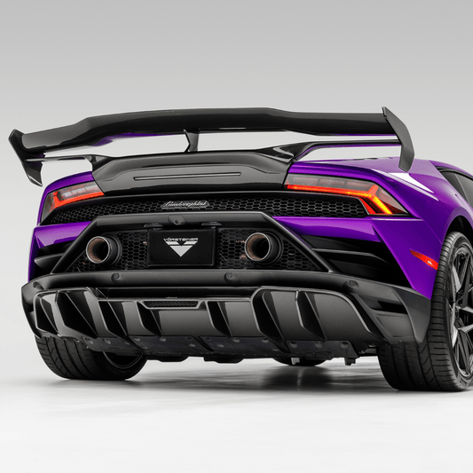 Vorsteiner 3050LOV Lamborghini Huracan EVO Monza Edizione Rear Diffuser (2x2 Gloss Carbon)