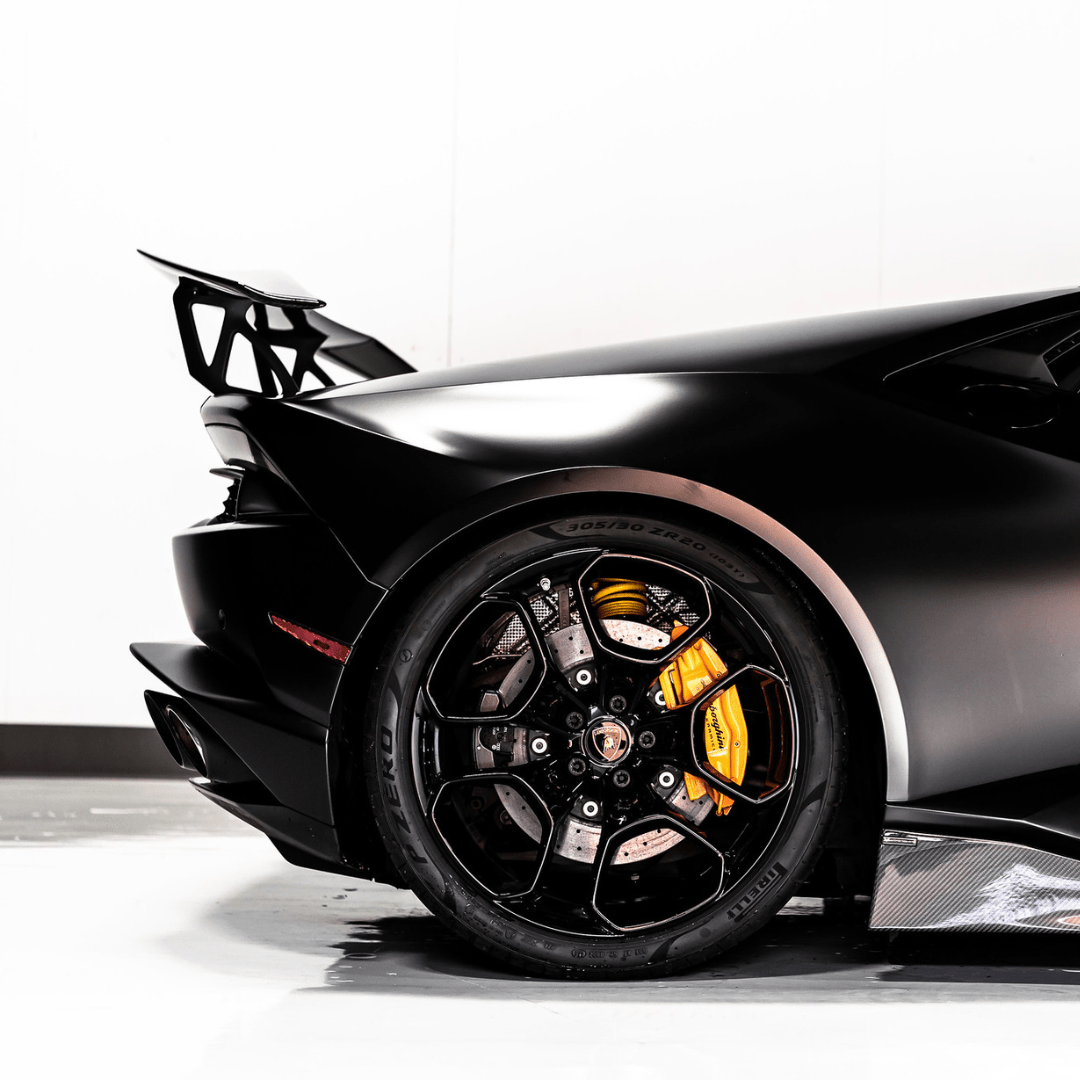 Vorsteiner 0870LOV Lamborghini Huracan Mondiale Edizione Aero Wing Blade w/ Aluminum Uprights