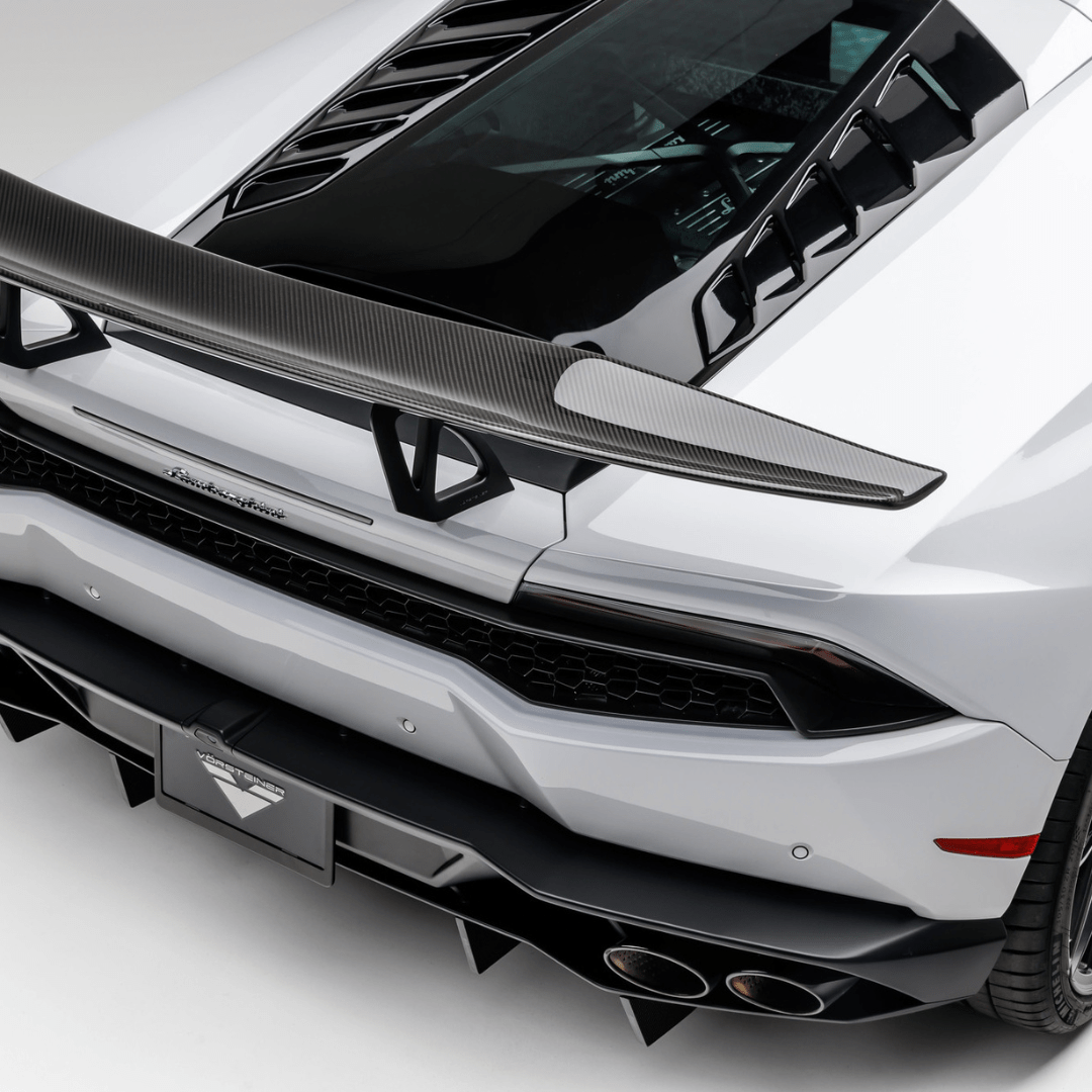 Vorsteiner 0870LOV Lamborghini Huracan Mondiale Edizione Aero Wing Blade w/ Aluminum Uprights