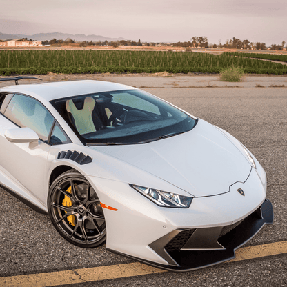Vorsteiner 0940LOV Lamborghini Huracan Novara Edizione Aero Front Fenders w/Integrated Vents and Splash Shields (2x2 Gloss Carbon)