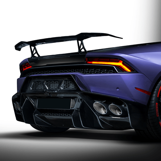 Vorsteiner 0920LOV Lamborghini Huracan Novara Edizione Aero Rear Bumper w/ Rear Diffuser