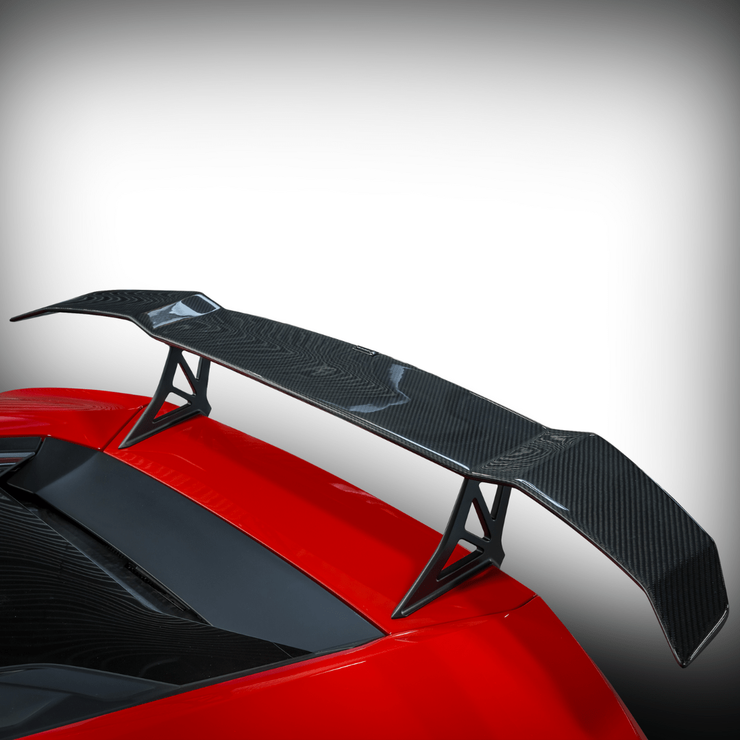 Vorsteiner 0930LOV Lamborghini Huracan Novara Edizione Aero Wing Blade w/ Aluminum Uprights