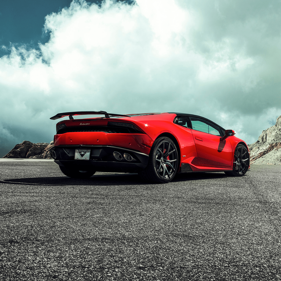 Vorsteiner 0902LOV Lamborghini Huracan Verona Edizione Aero Wing Blade w/ Aluminum Uprights
