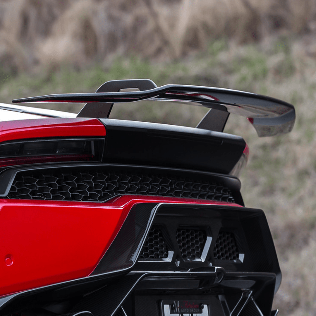 Vorsteiner 0902LOV Lamborghini Huracan Verona Edizione Aero Wing Blade w/ Aluminum Uprights