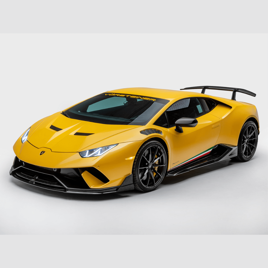 Vorsteiner 1040LOV Lamborghini Huracan Performante Vicenza Edizione Aero Front Fenders w/Integrated Vents and Splash Shields (Carbon Matrix)